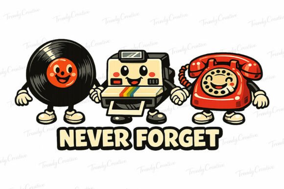 Download Never Forget 90s Retro Nostalgia PNG - Nostalgia Collection
