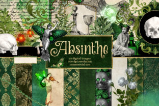 Download Absinthe Digital Scrapbook Kit - Digital scrapbook Collection