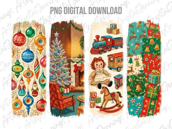 Download Christmas Nostalgia Brushstroke PNG - Nostalgia Collection